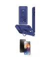 ieg™ iPhone 15 Pro Kılıf Vadi Form Prime - Siyah 3D Antistatik Mat Seramik Nano Ekran Koruyucu