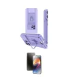 ieg™ iPhone 15 Pro Kılıf Vadi Form Prime - Siyah 3D Antistatik Mat Seramik Nano Ekran Koruyucu