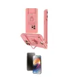 ieg™ iPhone 15 Pro Kılıf Vadi Form Prime - Siyah 3D Antistatik Mat Seramik Nano Ekran Koruyucu