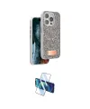 ieg™ iPhone 15 Pro Kılıf Vadi Klasik Serisi - Siyah 3D Antistatik Seramik Nano Ekran Koruyucu