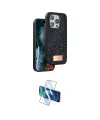 ieg™ iPhone 15 Pro Kılıf Vadi Klasik Serisi - Siyah 3D Antistatik Seramik Nano Ekran Koruyucu