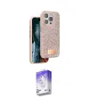 ieg™ iPhone 15 Pro Kılıf Vadi Klasik Serisi - Siyah Bilvis 5in1 3D Magic Cam Ekran Koruyucu