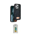 ieg™ iPhone 15 Pro Kılıf Vadi Klasik Serisi - Siyah Polymer Nano Ekran Koruyucu