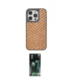 ieg™ iPhone 15 Pro Kılıf Vadi Özel Seri - Siyah 360 Mat Full Body Arka Koruyucu
