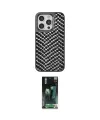 ieg™ iPhone 15 Pro Kılıf Vadi Özel Seri - Siyah 360 Mat Full Body Arka Koruyucu