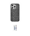 ieg™ iPhone 15 Pro Kılıf Vadi Özel Seri - Siyah Bilvis 0.18mm Plus Cam Ekran Koruyucu