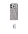 ieg™ iPhone 15 Pro Kılıf Vadi Özel Seri - Siyah Bilvis 0.18mm Plus Cam Ekran Koruyucu