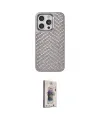 ieg™ iPhone 15 Pro Kılıf Vadi Özel Seri - Siyah Bilvis 3D Cam Ekran Koruyucu