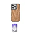 ieg™ iPhone 15 Pro Kılıf Vadi Özel Seri - Siyah Bilvis 5in1 3D Magic Cam Ekran Koruyucu
