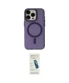ieg™ iPhone 15 Pro Kılıf Yadigar Işık - Şeffaf Pasifik Cam Ekran Koruyucu