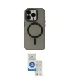 ieg™ iPhone 15 Pro Kılıf Yadigar Işık - Şeffaf Royal Nano Ekran Koruyucu