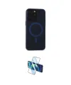 ieg™ iPhone 15 Pro Kılıf Yadigar Işık - Siyah 3D Antistatik Seramik Nano Ekran Koruyucu