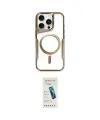 ieg™ iPhone 15 Pro Kılıf Yadigar Klasik Özel Seri - Şeffaf Pasifik Cam Ekran Koruyucu