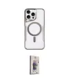 ieg™ iPhone 15 Pro Kılıf Yadigar Klasik Özel Seri - Siyah Bilvis 3D Cam Ekran Koruyucu