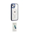 ieg™ iPhone 15 Pro Kılıf Yankı Işık Özel Seri - Şeffaf Pasifik Cam Ekran Koruyucu