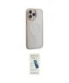 ieg™ iPhone 15 Pro Kılıf Yankı Işık Özel Seri - Şeffaf Pasifik Cam Ekran Koruyucu