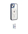 ieg™ iPhone 15 Pro Kılıf Yankı Işık Özel Seri - Siyah Bilvis 0.18mm Plus Cam Ekran Koruyucu