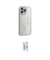 ieg™ iPhone 15 Pro Kılıf Yankı Işık Özel Seri - Siyah Bilvis 0.18mm Plus Cam Ekran Koruyucu