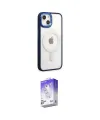 ieg™ iPhone 15 Pro Kılıf Yankı Işık Özel Seri - Siyah Bilvis 5in1 3D Magic Cam Ekran Koruyucu
