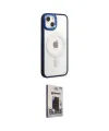ieg™ iPhone 15 Pro Kılıf Yankı Işık Özel Seri - Siyah Bilvis Hayalet Cam Ekran Koruyucu