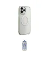 ieg™ iPhone 15 Pro Kılıf Yankı Işık Özel Seri - Siyah Joko Magic 5D Cam