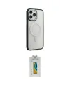 ieg™ iPhone 15 Pro Kılıf Yankı Işık Özel Seri - Siyah Polymer Nano Ekran Koruyucu