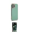 ieg™ iPhone 15 Pro Kılıf Yankı Serisi - Siyah 360 Mat Full Body Arka Koruyucu