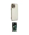 ieg™ iPhone 15 Pro Kılıf Yankı Serisi - Siyah 360 Mat Full Body Arka Koruyucu