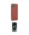 ieg™ iPhone 15 Pro Kılıf Yankı Serisi - Siyah 360 Mat Full Body Arka Koruyucu