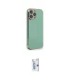 ieg™ iPhone 15 Pro Kılıf Yankı Serisi - Siyah Bilvis 0.18mm Plus Cam Ekran Koruyucu
