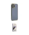 ieg™ iPhone 15 Pro Kılıf Yankı Serisi - Siyah Bilvis 3D Mat Cam Ekran Koruyucu