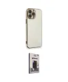 ieg™ iPhone 15 Pro Kılıf Yankı Serisi - Siyah Bilvis Hayalet Cam Ekran Koruyucu