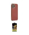ieg™ iPhone 15 Pro Kılıf Yankı Serisi - Siyah Buffer Cam Ekran Koruyucu