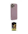 ieg™ iPhone 15 Pro Kılıf Yankı Serisi - Siyah Buffer Cam Ekran Koruyucu