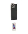 ieg™ iPhone 15 Pro Kılıf Yankı Serisi - Siyah Joko 5D Cam