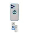 ieg™ iPhone 15 Pro Kılıf Yörünge Çizgi - Şeffaf Royal Nano Ekran Koruyucu