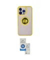 ieg™ iPhone 15 Pro Kılıf Yörünge Çizgi - Şeffaf Royal Nano Ekran Koruyucu