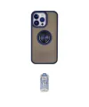 ieg™ iPhone 15 Pro Kılıf Yörünge Çizgi - Siyah Joko Magic 5D Cam