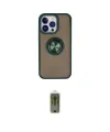 ieg™ iPhone 15 Pro Kılıf Yörünge Çizgi - Siyah Joko Magic 5D Hayalet Cam