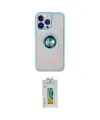 ieg™ iPhone 15 Pro Kılıf Yörünge Çizgi - Siyah Polymer Nano Ekran Koruyucu