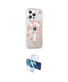 ieg™ iPhone 15 Pro Kılıf Yörünge Işık Prime - Siyah 3D Antistatik Cam Ekran Koruyucu