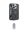ieg™ iPhone 15 Pro Kılıf Yörünge Klasik - Siyah Joko Magic 5D Cam