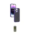 ieg™ iPhone 15 Pro Kılıf Yörünge Klasik - Siyah Joko Magic 5D Hayalet Cam