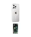 ieg™ iPhone 15 Pro Kılıf Yörünge Koleksiyonu - Siyah 360 Mat Full Body Arka Koruyucu