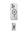 ieg™ iPhone 15 Pro Kılıf Yörünge Koleksiyonu - Siyah Bilvis 3D Cam Ekran Koruyucu