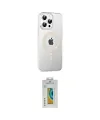 ieg™ iPhone 15 Pro Kılıf Yörünge Koleksiyonu - Siyah Polymer Nano Ekran Koruyucu