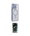 ieg™ iPhone 15 Pro Kılıf Zirve Doku Prime - Şeffaf 360 Full Body Arka Koruyucu