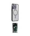 ieg™ iPhone 15 Pro Kılıf Zirve Doku Prime - Şeffaf 360 Full Body Arka Koruyucu