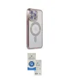 ieg™ iPhone 15 Pro Kılıf Zirve Doku Prime - Şeffaf Royal Nano Ekran Koruyucu