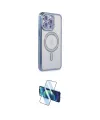 ieg™ iPhone 15 Pro Kılıf Zirve Doku Prime - Siyah 3D Antistatik Cam Ekran Koruyucu